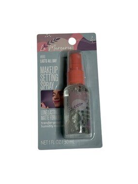 Le Mercerie Makeup Setting Spray Matte Finish 1oz Long Lasting